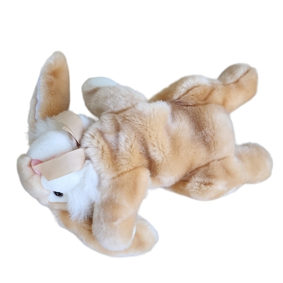 Vtg Easter Skm Enterprises floppy fluffy Bunny plush stuffed animal rabbit soft - Picture 8 of 8